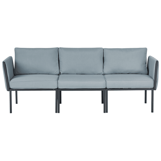 Beliani Conjunto lounge Aço SKALA Beliani Conjunto lounge Aço SKALA