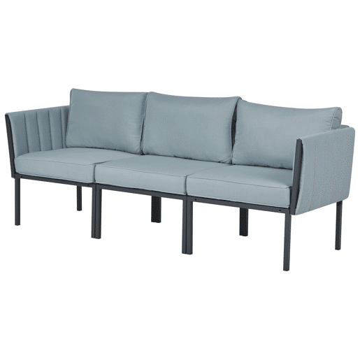 Beliani Conjunto lounge Aço SKALA Beliani Conjunto lounge Aço SKALA