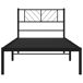 Estructura de cama 107x203 Estructura de cama 107x203 Negro