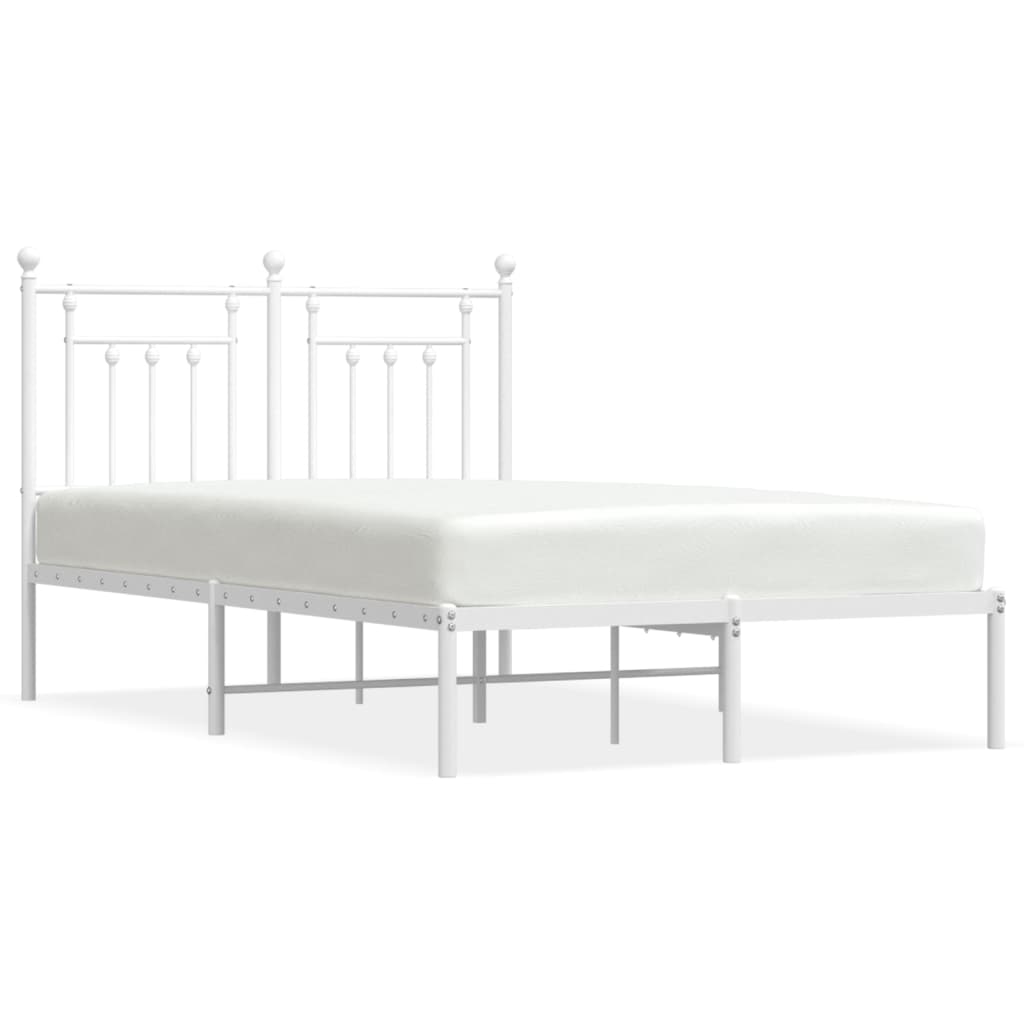 Estructura de cama 135x190 Blanco