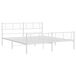Estructura de cama 180x200 Estructura de cama 180x200 Blanco