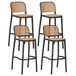 Beliani Silla de bar PLOSE Beliani Silla de bar PLOSE Beige