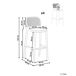 Beliani Silla de bar PLOSE Beliani Silla de bar PLOSE Beige
