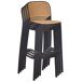 Beliani Silla de bar PLOSE Beliani Silla de bar PLOSE Beige