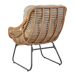 Beliani Sillón MESTRE Beliani Sillón MESTRE Gris/natural