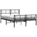 Estructura de cama 120x190 Estructura de cama 120x190 Negro
