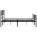 Estructura de cama 120x190 Estructura de cama 120x190 Negro