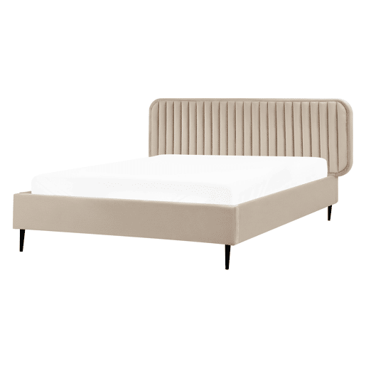 Beliani Cama Veludo BRIN Beliani Cama Veludo BRIN