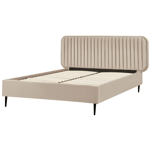 Beliani Cama Veludo BRIN Beliani Cama Veludo BRIN