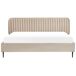 Beliani Cama Terciopelo BRIN 214x215 Beliani Cama Terciopelo BRIN 214x215 Beige