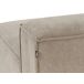 Beliani Chaise longue derecho Pana ARDAL Beliani Chaise longue derecho Pana ARDAL Gris