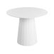 Beliani Mesa de comedor PLATO 100x100 Beliani Mesa de comedor PLATO 100x100 Blanco