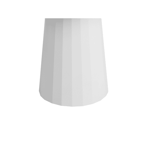 Mesa de jantar PLATO Branco 100 cm 100 cm Metal