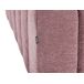 Beliani Chaise longue izquierdo Poliéster LANNILS Beliani Chaise longue izquierdo Poliéster LANNILS Rosa
