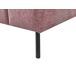 Beliani Chaise longue izquierdo Poliéster LANNILS Beliani Chaise longue izquierdo Poliéster LANNILS Rosa