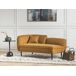 Beliani Chaise longue izquierdo Bouclé CHEVANNES Beliani Chaise longue izquierdo Bouclé CHEVANNES Mostaza