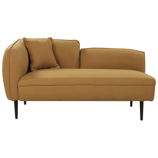 Beliani Chaise longue à esquerda Bouclé CHEVANNES