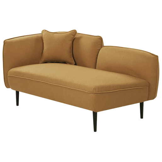 Beliani Chaise longue à esquerda Bouclé CHEVANNES