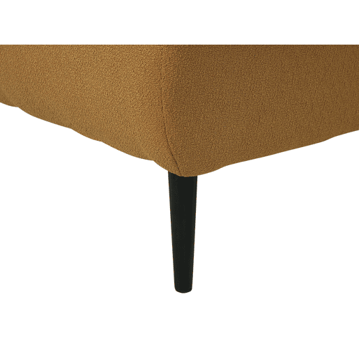 Beliani Chaise longue à esquerda Bouclé CHEVANNES