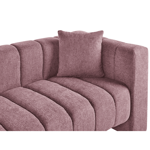 Beliani Chaise longue à direita Poliéster LANNILS