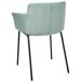 Beliani Silla de comedor BELFIELD Beliani Silla de comedor BELFIELD Azul/ Verde