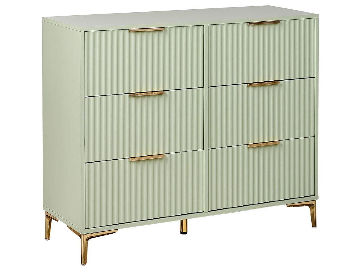 Beliani Cómoda Walcott 108 Verde