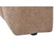 Beliani Chaise longue izquierdo Poliéster LANNILS Beliani Chaise longue izquierdo Poliéster LANNILS Marrón Claro