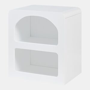 Mesa de apoio Vågå multiusos MDF 45x40x30 cm - Branco en.casa