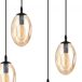 Lámpara colgante Celeste (6 luces) Cristal - Metal Moderno Lámpara colgante Celeste (6 luces) Cristal - Metal Moderno Ambar