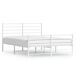 Estructura de cama 140x200 Estructura de cama 140x200 Blanco