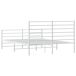 Estructura de cama 140x200 Estructura de cama 140x200 Blanco