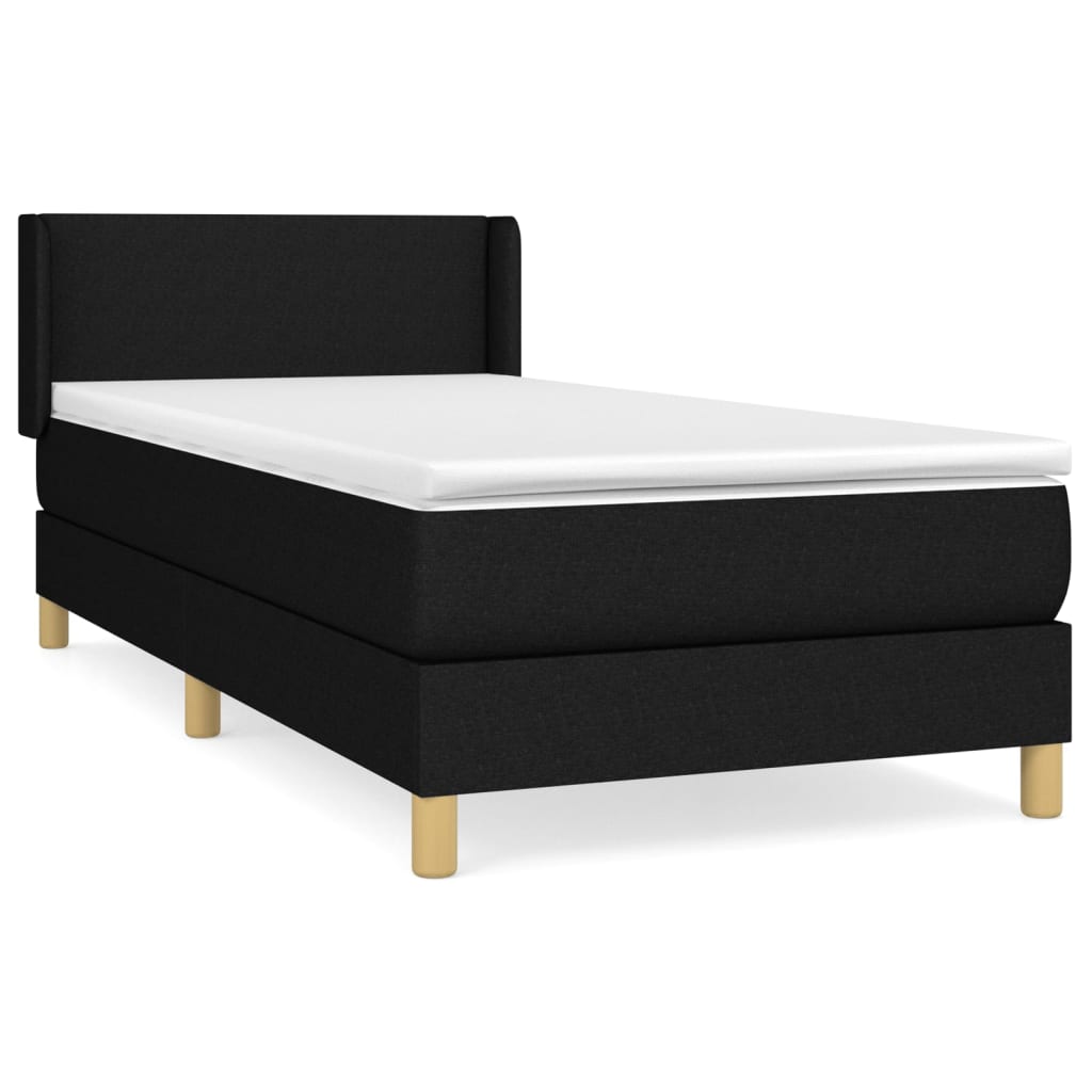 Cama box spring 100x200 Negro