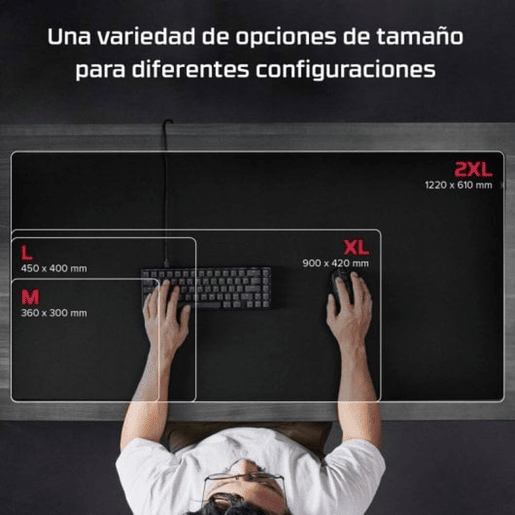 Tapete de Rato Hyperx 4Z7X5AA Preto Tapete de Rato Hyperx 4Z7X5AA Preto