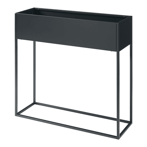 Suporte para plantas Joensuu 80x80x25 cm - Preto en.casa