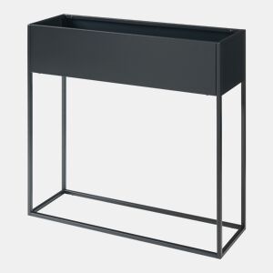 Suporte para plantas Joensuu 80x80x25 cm - Preto en.casa