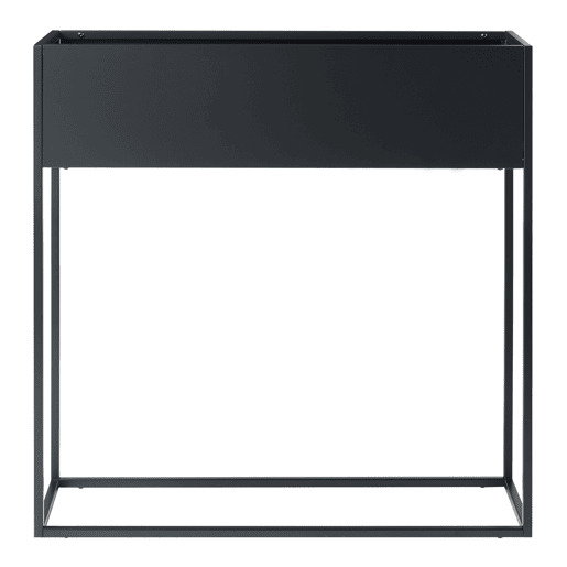Suporte para plantas Joensuu 80x80x25 cm - Preto en.casa