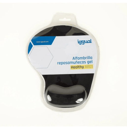 Tapete Antiderrapante iggual Healthy ARG1 IGG318935 Preto Gel