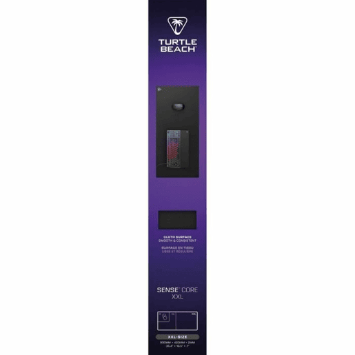 Tapete de Rato Turtle Beach Sense Core XXL Preto
