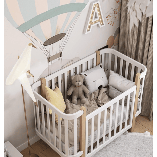 Berço ETUDE BC 67x125x89 Branco