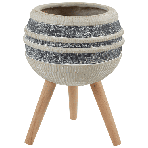 Beliani Vaso alto para plantas ATHYRIUM