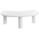 Beliani Mesa de centro AUBURN 112x46 Beliani Mesa de centro AUBURN 112x46 Blanco