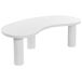 Beliani Mesa de centro AUBURN 112x46 Beliani Mesa de centro AUBURN 112x46 Blanco