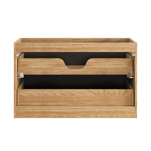Móvel de apoio Elora 90cm Preto e madeira Móvel de apoio Elora 90cm Preto e madeira