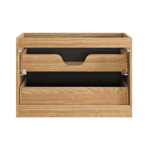 Móvel de apoio Elora 80cm Preto e madeira Móvel de apoio Elora 80cm Preto e madeira