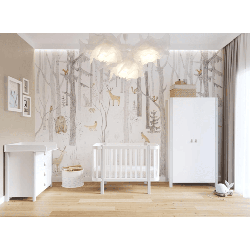 Berço ETUDE BC 67x125x89 Cinzento