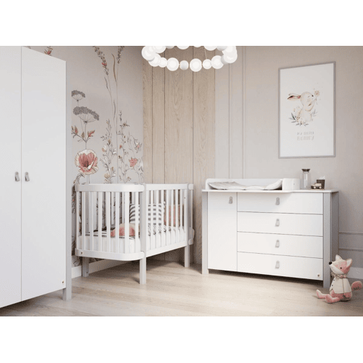 Berço ETUDE BC 67x125x89 Cinzento