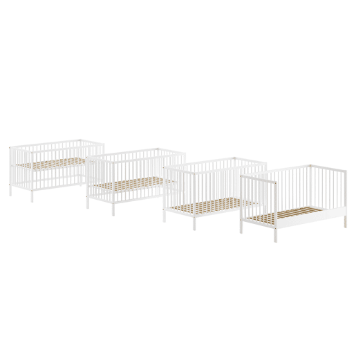Berço evolutivo 70x140 e trocador Vipack Meryl Branco