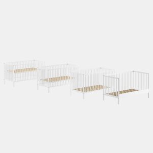 Berço evolutivo 70x140 e trocador Vipack Meryl Branco