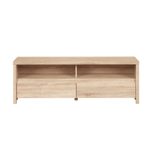 Móvel TV 2 gavetas 2 nichos 143 cm Soren Madeira