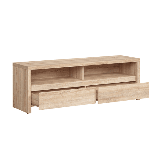 Móvel TV 2 gavetas 2 nichos 143 cm Soren Madeira